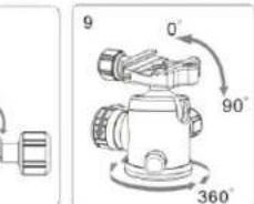MeFOTO RoadTrip Travel - Operating Instructions - 10