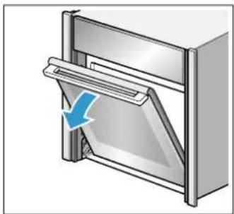 NEFF BVS4522HMK - Gerätetür aushängen - 3