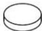 Middle Atlantic ICOMP-COOL-3 - ADHESIVE BACKED FEET - 1