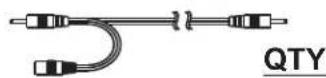 Middle Atlantic ICOMP-COOL-3 - JUMPER CORD - 1