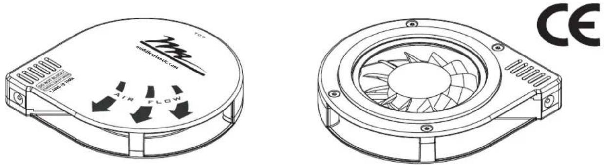 Middle Atlantic ICOMP-COOL-3 - QUIET-COOL SERIES™ COMPONENT COOLER - 1