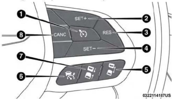 Chrysler 300 (2019) - Adaptive Cruise Control (ACC) Operation - 1
