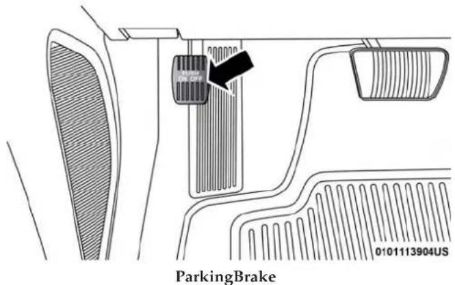 Chrysler 300 (2019) - PARKING BRAKE - 1