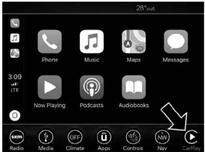 Chrysler 300 (2019) - Apple CarPlay — If Equipped - 1
