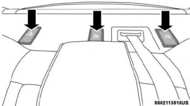 Chrysler 300 (2019) - LocatingTheUpperTetherAnchorage - 2