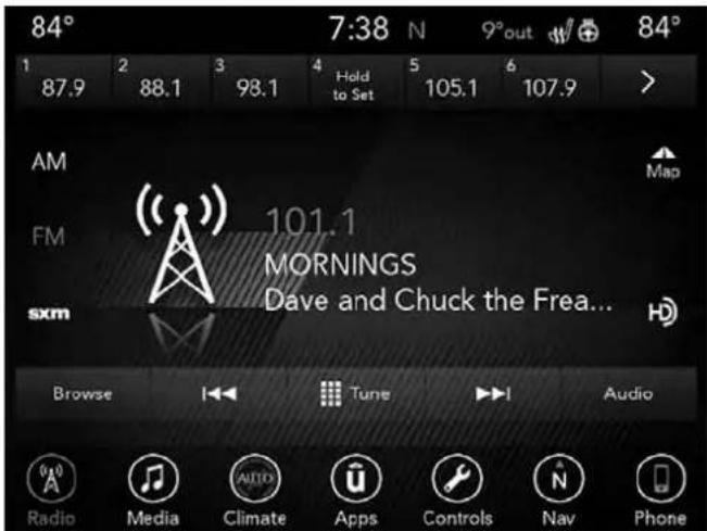 Chrysler 300 (2019) - Radio - 1