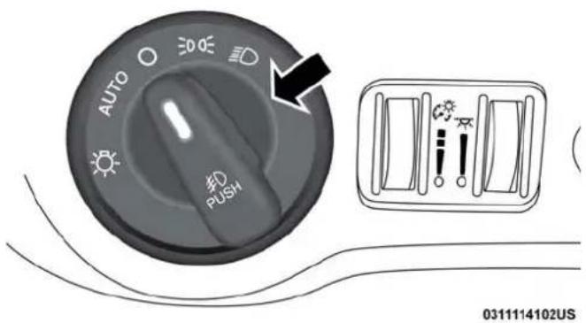 Chrysler 300 (2019) - Headlight Switch - 1