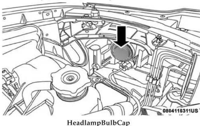 Chrysler 300 (2019) - StandardLowBeamAndHighBeamHeadlamp - 2