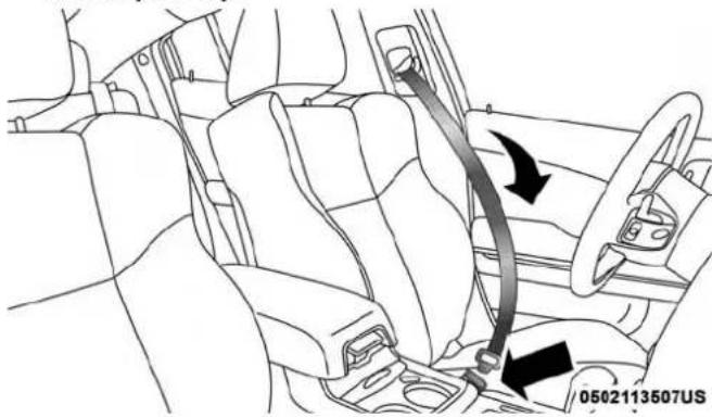 Chrysler 300 (2019) - Lap/ShoulderBeltOperatingInstructions - 1