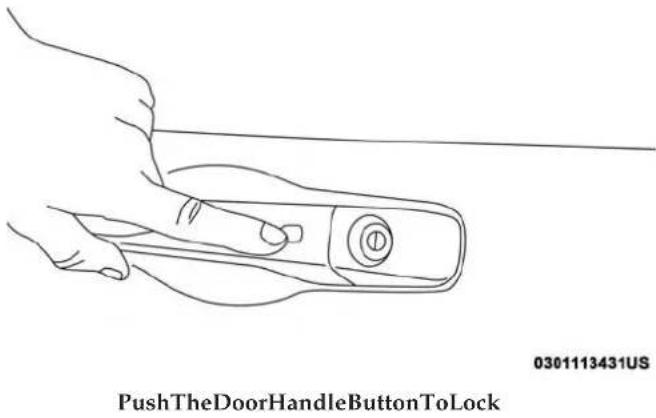 Chrysler 300 (2019) - ToLockTheVehicle'sDoors - 1