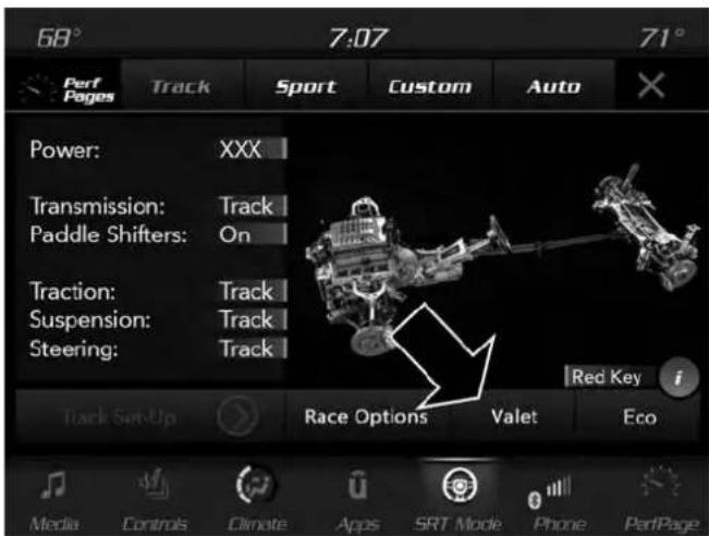DODGE Charger SRT (2019) - VALET MODE - 1