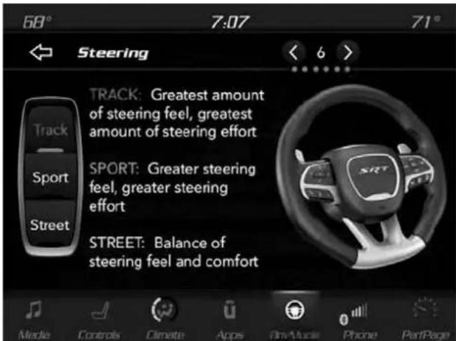 DODGE Charger SRT (2019) - Steering—IfEquipped - 1