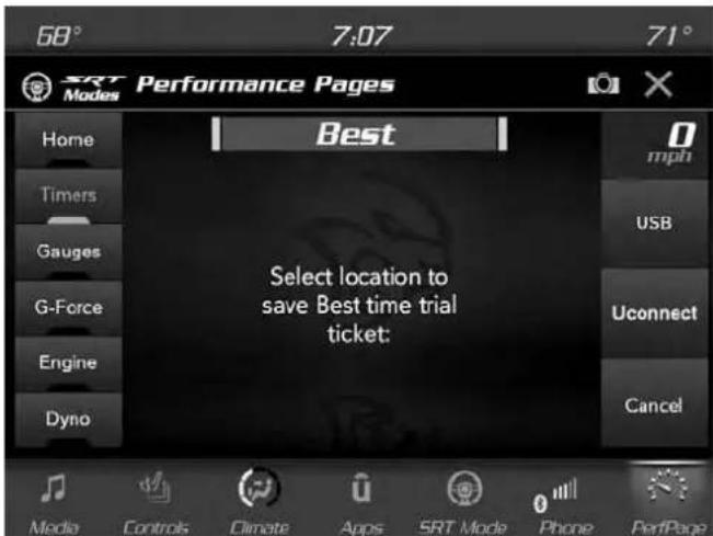 DODGE Charger SRT (2019) - Timers - 2