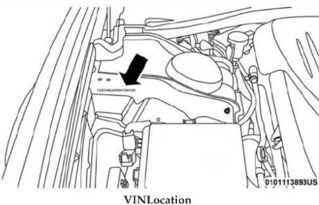 DODGE Charger SRT (2019) - Vehicle Identification Number - 2