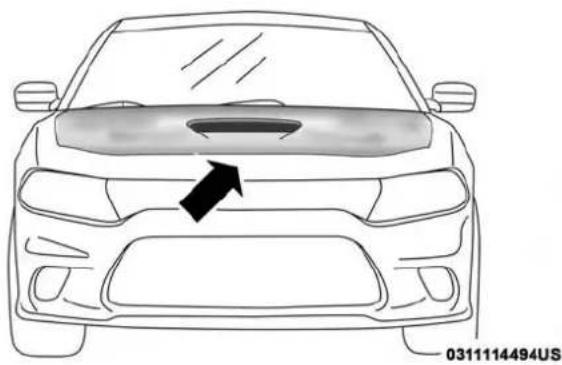 DODGE Charger SRT (2019) - To Open The Hood - 2