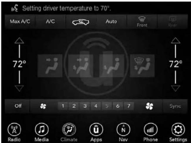 DODGE Charger SRT (2019) - Climate - 1