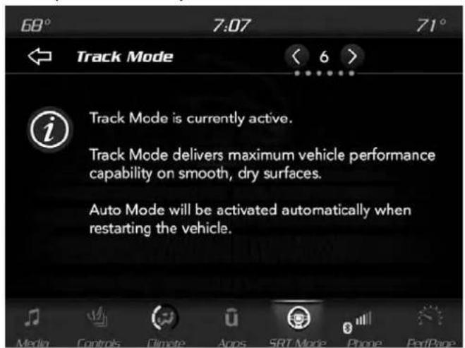 DODGE Charger SRT (2019) - DriveModeSet-UpInfo - 1