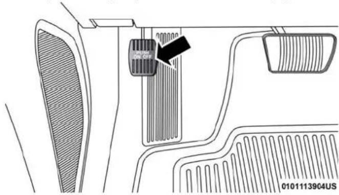 DODGE Charger SRT (2019) - PARKING BRAKE - 1