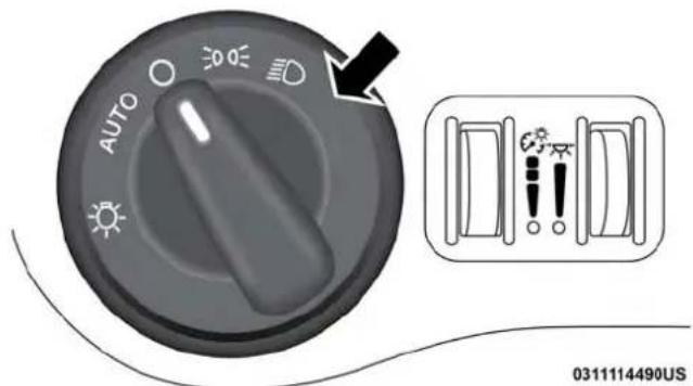DODGE Charger SRT (2019) - Headlight Switch - 1