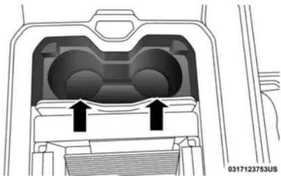 RAM Chassis Cab (2019) - Front Seat Cupholders - 1