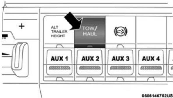 ALT TRAILER HEIGHT TOW/ HAUL AUX 1 AUX 2 AUX 3 AUX 4 0606146752US
