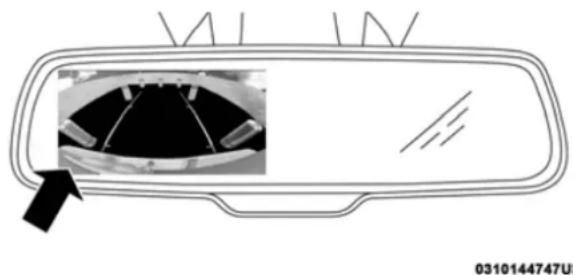 RAM Chassis Cab (2019) - Automatic Dimming Mirror With Rear View Camera Display — If Equipped - 1