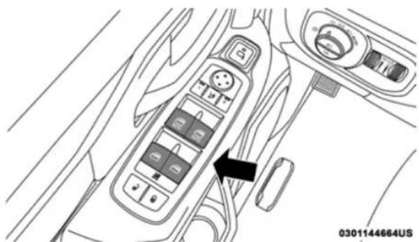 RAM Chassis Cab (2019) - Power Window Controls - 1