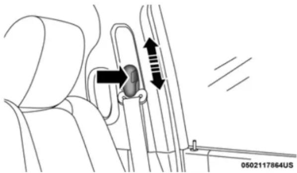 RAM Chassis Cab (2019) - Adjustable Upper Shoulder Belt Anchorage - 1
