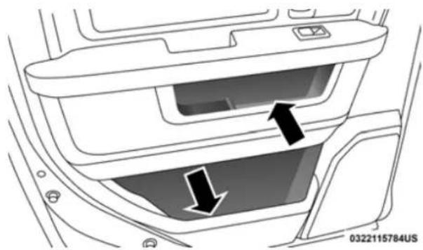 RAM Chassis Cab (2019) - Rear Door Storage — If Equipped - 1