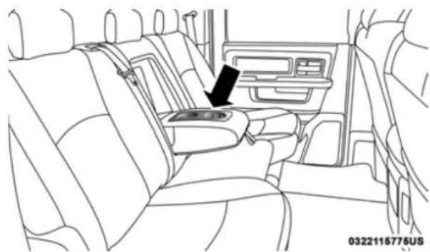 RAM Chassis Cab (2019) - Rear Cupholders — If Equipped - 1