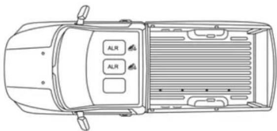 RAM Chassis Cab (2019) - Lap/Shoulder Belt Systems For Installing Child Restraints In This Vehicle - 1