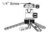 Sirui TableTop 3T-35K - 3.Bail head and center column operation - 5
