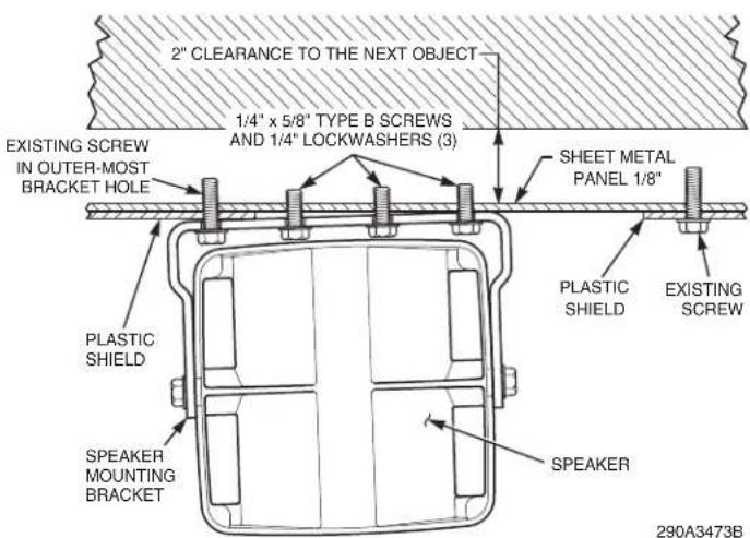 Federal Signal ESB-U - MS100 MOUNTING PRECAUTIONS - 2