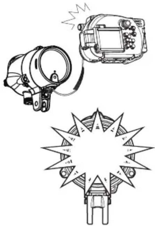 SEA&SEA YS-D2 - Prüfen des Schalters Betriebsart - 1