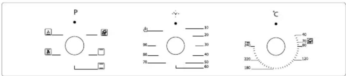 Guzzanti GZ 8501 - VEZÉRLÓPANEL - 2