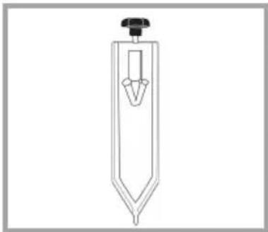BGU HS 90-3 - Achten Sie darauf, dass das Spaltkreuz vollständig auf das Spaltmesser aufgeschoben und mit der Schraube verklemmt wird! - 1