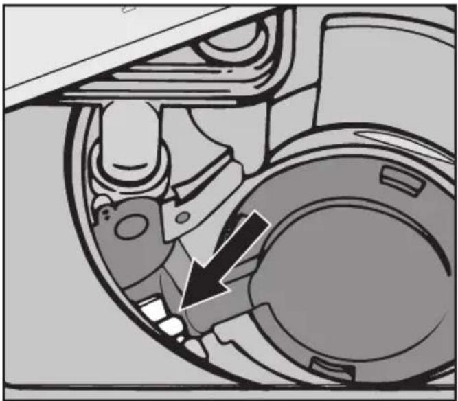 MIELE G 4943 SCi Series 120 - Ablaufpumpe und Rückschlag- ventil reinigen - 2