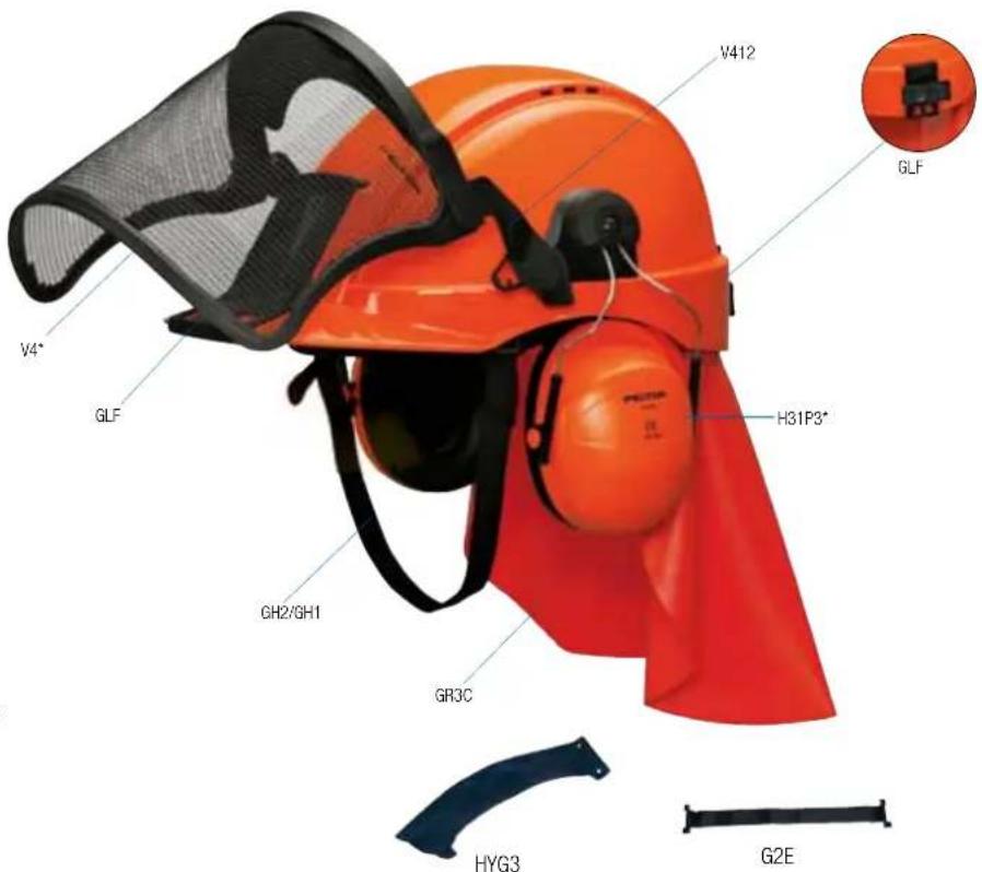 3M G500V5F11H510-GU - Helmet accessories and spare parts - 1