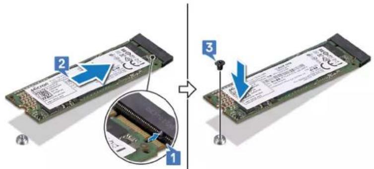 ALIENWARE M15 - Procedure to replace M.2 2280 solid-state drive - 1