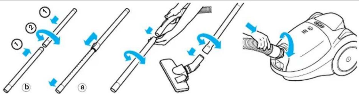 PANASONIC MC-E761 - IDENTIFICATION OF MAIN PARTS - 3