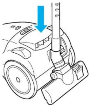 PANASONIC MC-E761 - B-8) Система за закрепване Park position - 1