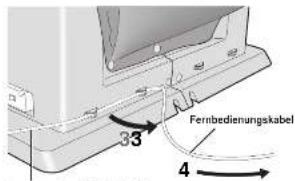 Fernbedienungskabel 3 4