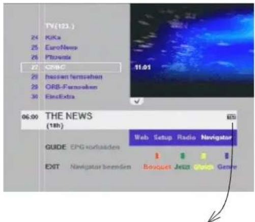 TV(123.) 24 KiKa 25 EuroNews 26 Ptnovets 27 ChBC 28 hessen femsahan 29 ORB-Farmoeken 30 EinsExtra 06:00 THE NEWS (18h) GUIDE EPG vorrisaden EXIT Navigator breenden Web Setup Radio Navigator 1 1 1 1 Bouquet Jesa Qolb Genre