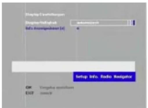 Display Generation Display Generation: admin@msvcb Data Acquisition [a] 6 Setup Info. Radio Navigator OK Complete output EXIT com/√