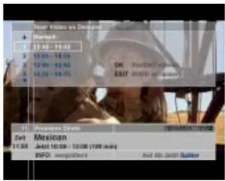 PANASONIC TU-DSF40P - ▼ NVOD (Near Video On Demand) - 1