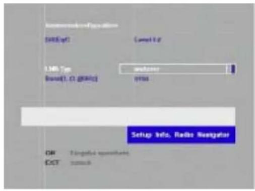 SATEL LND Type SATEL Status Benutzt Sie die Farbstation für weitere Einflungen, soher gehen Sie zurück zur Programmische. Setup Info. Radix Reagentor EXIT Bakta Kapitalien Kapitalien Kapitalien