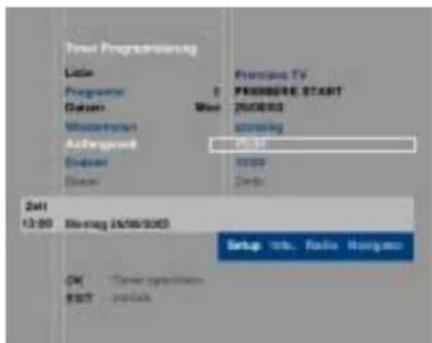 PANASONIC TU-DSF40P - ▼ TIMERPROGRAMMIERUNG - 14