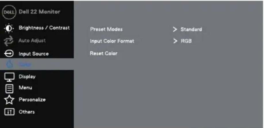 DELL S Series SE2219H - Auto Adjustment in Progress... - 3