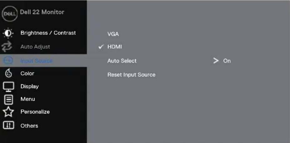 DELL S Series SE2219H - Auto Adjustment in Progress... - 1