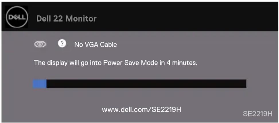 DELL S Series SE2219H - Self-test - 1